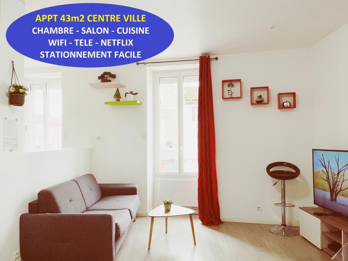La Mimi, Grand T2 Hyper Centre Ville Fontenay-le-Comte Exterior foto